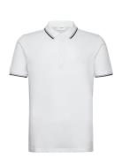 Lindbergh Polo Shirt With Contrast Piping Vit