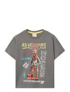 Boboli Knit T-Shirt Short Sleeves Grå