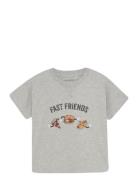 Minymo T-Shirt Ss Grå