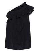 Culture Cupuf Elina Shoulder Top Svart