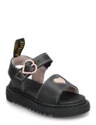 Dr. Martens Marlowe Hearts T Black+Powder Pink T Lamper+Nebula Glitter...