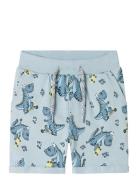 Name It Nmmvermo Aop Long Swe Shorts Unb F Noos Blå