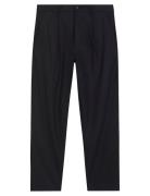 Calvin Klein Linen Lyocell Stretch Tapered Svart