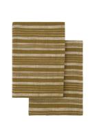 Meraki Tea Towels, Dark Olive, 70X50 Cm 2-Pack Grön