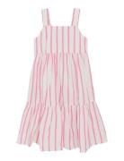 Creamie Dress Stripe Rosa