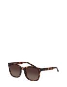 Pilgrim Katya Recycled Sunglasses Tortoise Brown/Gold Brun