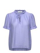 Rosemunde Rwroa Ss Regular Blouse Lila