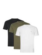 AllSaints Brace Ss Crew 3 Pk Multi/patterned