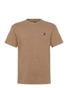 Tommy Jeans Tjm Reg Badge Tee Ext Beige