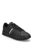 Tommy Hilfiger Modern Cupsole Stripes Lth Svart