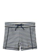 Wheat Swimshorts Ulrik Marinblå