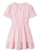 Name It Nkffrikalina Ss Wrap Dress Pb Rosa