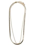 Pieces Pctiffi Necklace Pack Box Guld