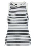 Vila Visola S/L Tank Top - Noos Marinblå