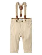 Name It Nbmryan Slim Chino Twi Pant Wb 5502-Yz F Beige