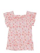 Minymo T-Shirt Ss Aop Rosa