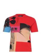 Desigual Red Collage Lacroi Röd