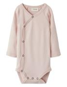 Lil'Atelier Nbngayo Ls Slim Wrap Body Lil Rosa