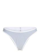 Tommy Hilfiger High Leg Cheeky Blå