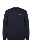 Lindbergh Logo Sweat Marinblå