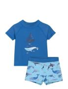 Color Kids Baby T-Shirt Set S/S Blå