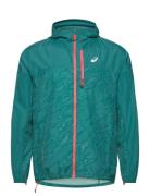 Asics Fujitrail Packable Windbreaker Grön