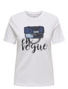 ONLY Onlemma Life Reg S/S Lady Top Jrs Noos Vit