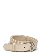 Pieces Pctimara Leather Contrast Jeans Belt Fp Kräm