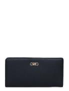 Michael Kors Lg Slim Snap Wallet Svart
