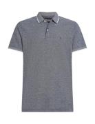 Tommy Hilfiger Ic Linen Pique Reg Polo Marinblå