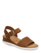 Skechers Womens Bobs Desert Kiss Sandal Brun