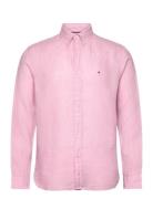 Tommy Hilfiger Pigment Dyed Li Solid Rf Shirt Rosa