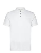 Calvin Klein Ss Supima Chest Emb Polo Vit