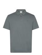 Calvin Klein Ss Supima Chest Emb Polo Grön