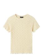LMTD Nlfralma Ss Short Lace Top Gul