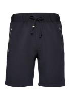 Mos Mosh Gallery Mmgabel Zip Shorts Blå