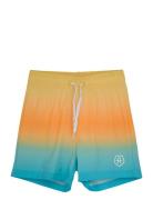 Color Kids Swim Shorts, Aop & Magic Orange