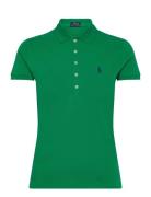 Polo Ralph Lauren Slim Fit Stretch Polo Shirt Grön