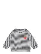 Lindex Sweatshirt Stripe Vertical Cre Multi/patterned