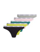 Calvin Klein Thong 5 Pk Multi/patterned