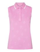 Röhnisch Deni Sleeveless Poloshirt Rosa