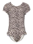 Lindex Swimsuit Singoalla Aop Brun