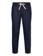 Mango Slim-Fit Trousers With Drawstring Marinblå