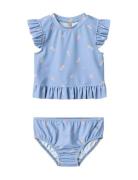Wheat Swim Set 2-Piece Alma Blå