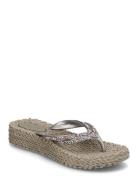 Ilse Jacobsen Flip Flop On Platform Sole Multi/patterned