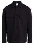 Calvin Klein Double Weave Overshirt Svart