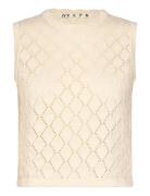 IVY Copenhagen Ivy-Breeze Crochet Top Kräm
