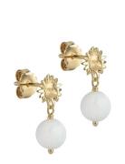 Enamel Copenhagen Daystar Globe Earrings Guld