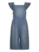 Lindex Playsuit Denim Summer Blå