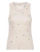 Fabienne Chapot Tanja Jersey Embro Tank Kräm